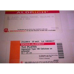Пластины Aluminium oxide 60 F254 (0,20мм) PET, 4*8 см Sigma Aldrich
