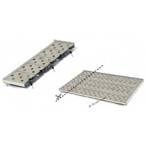 Полка перфорированная усиленная до 60кг, из нерж.стали для мод. 110, 160 л. Memmert