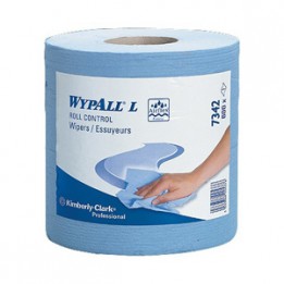 Салфетки одноразовые WYPALL L20 Roll Control (гол., 1сл.) Kimberly-Clark