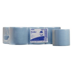WYPALL* L10 Салфетки одноразовые рулон голубой Kimberly-Clark