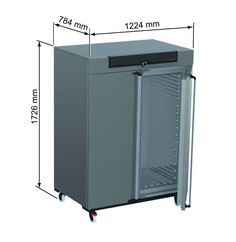 Шкаф сушильный UF750plus с принуд. циркуляцией воздуха, контроллер TwinDISPLAY, Memmert